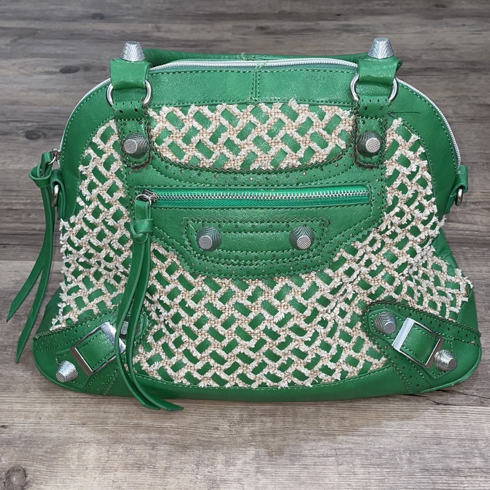 Nicole Lee Green Handbag Purse